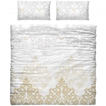 Housse de couette haut de gamme Versace 1969 Italia, lit 150 cm + 2 taies