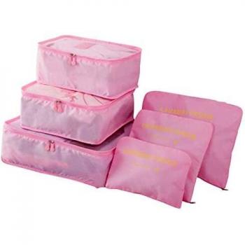 Kono 6PCS Travel Packing Cubes for Clothes and Underwear
