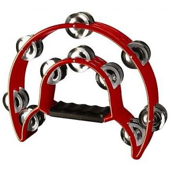 Pandereta Stagg 20 Jingles Color Rojo