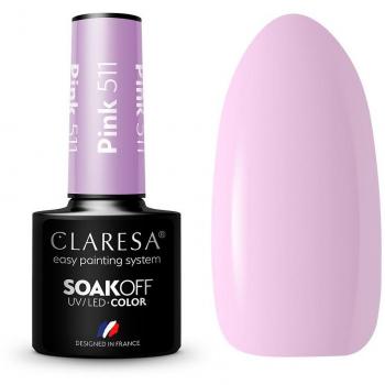 Claresa SoakOff UV/LED Gel Nail Polish Balloon Journey Pink 511 5 g