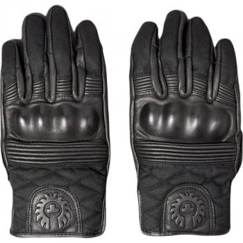Schwarze Belstaff Motorradhandschuhe – Modell Hampstead, Größe M – Herrenkollektion
