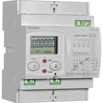 Circutor CEM-C31-485-T1-MID Digitaler Drehstromzähler, Wandleranschluss, 10A, MID-zertifiziert