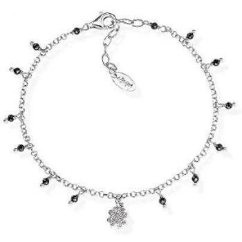 Bracciale AMEN in Argento con Quadrifoglio