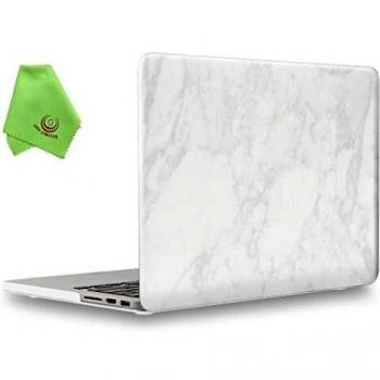 UESWILL Marble Design Hard Shell Cover for MacBook Pro 13 Retina