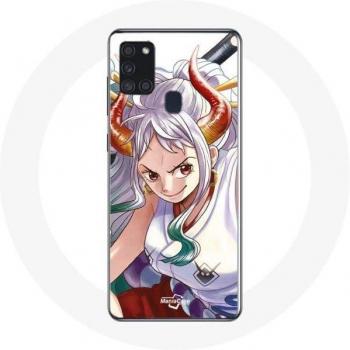 Samsung Galaxy A21S Case Yamato One Piece Anime Poster