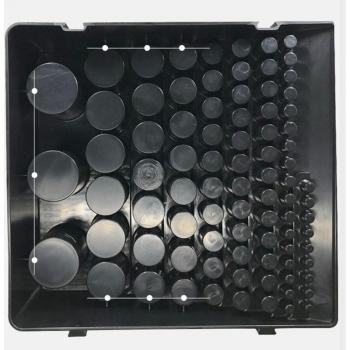 Rangement pour forets noirs avec fraises L4MF