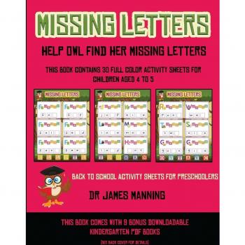 Back to School Activity Sheets for Preschoolers