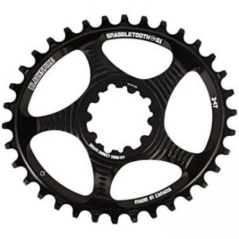 Blackspire Oval GXP 6 mm Offset 34‑T Chainring, SRAM Direct Mount – Unisex