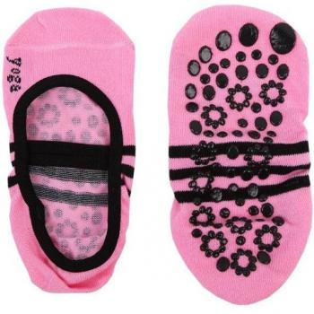 Pink & Black Low Cut Women’s Dance Socks