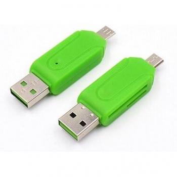 Lecteur de cartes Micro USB et USB 2.0 OTG haute vitesse