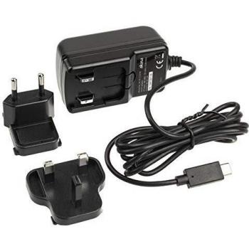 Akasa AK‑PK15‑02CM – Chargeur 15 W USB‑C avec deux prises (Europe/Gb)