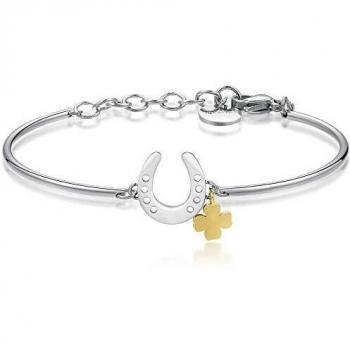 Bracciale Brosway Chakra ferro di cavallo e quadrifoglio