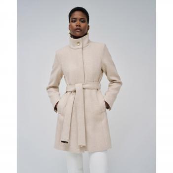 Salsa Jeans Cappotto in Lana Beige XL The Reimagined