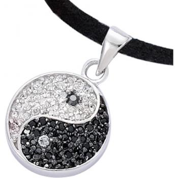 Yin-Yang 15mm Silver Pendant – Lily’s Treasure