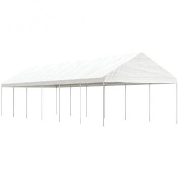 Vidaxl Gazebo with Roof 13.38x4.08x3.22 m Polyethylene