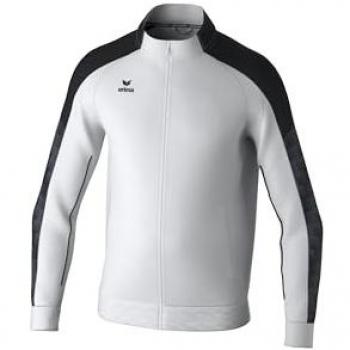 Erima Evo Star Youth Tracksuit Jacket – Boys & Girls, White/Black
