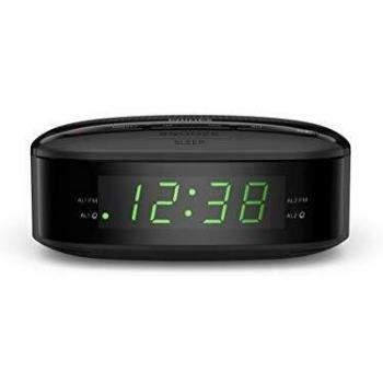 PHILIPS R 3205 Radiowecker, FM, Schwarz