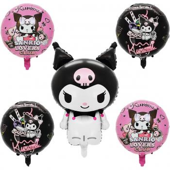 Fiesta Kuromi con Globos Luminiscentes