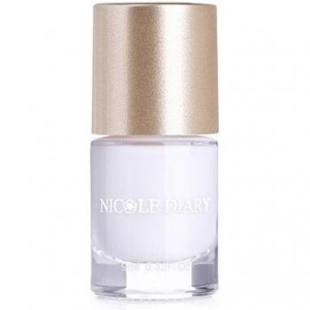 Nicole Diary Christmas Nail Stamping Templates with 6ml Gold Silver Printing Varnish