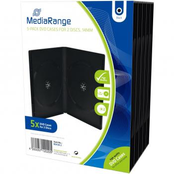 MediaRange BOX30-2 Estuche para CD y DVD