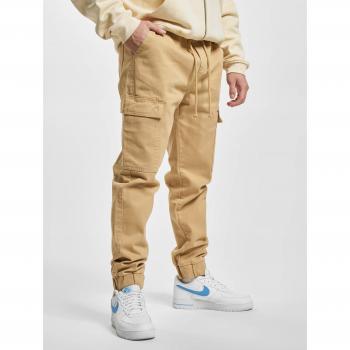 Def Pantaloni con Tasche Cargo Beige 32