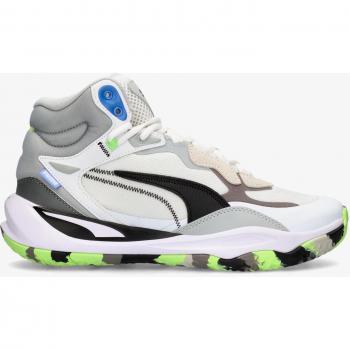 Puma Mid‑court Playmaker Pro – Blanc, lacet