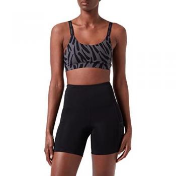 Adidas BH Micro Cut Free Scoop Lounge Bra Zebra Large Damen