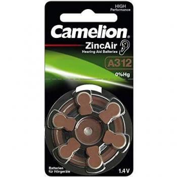 Camelion Pilas de botón A312 6 Unidades