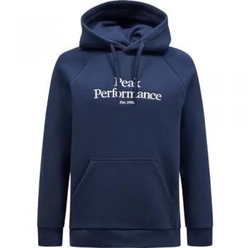 Peak Performance Felpa Uomo Blu Con Cappuccio M