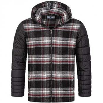 Rock Creek Kariert Steppjacke Regular Fit