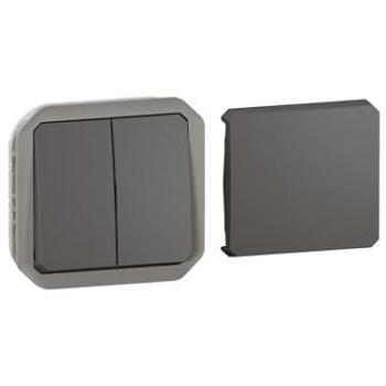 Transformateur Étanche Réversible Anthracite Plexo