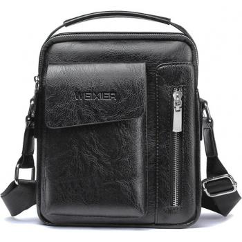 Bolso Hombre Clásico con Cremallera