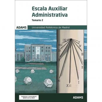 Temario 2 Escala Auxiliar Administrativa de la Universidad Politécnica de Madrid (Tapa blanda).