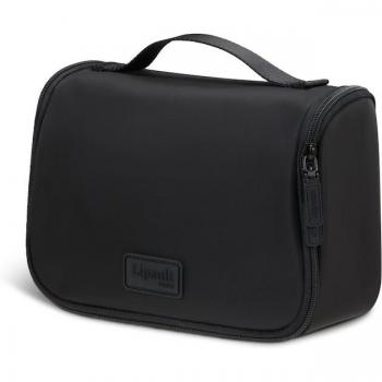 Neceser portátil Lipault Plume negro resistente al agua