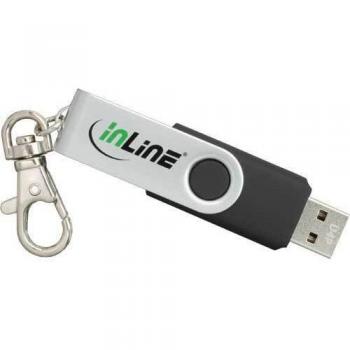 InLine NV 35023I Speicherstick 8GB USB 2.0 schwarz