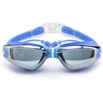UV Shield Black Swimming Glasses for Men and Women