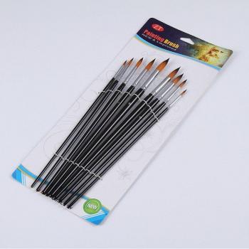 Watercolor Brush Set with Oil Painting Hook Pen