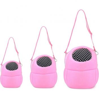 Bunny Carrier Pink Coral Fleece