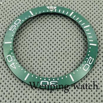 43mm Watch Case Green/Blue Ceramic Bezel Insert 40mm