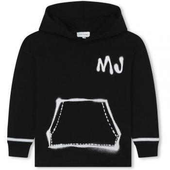 The Marc Jacobs Unisex Sweatshirt W60184 Schwarz Regular Fit 8Y