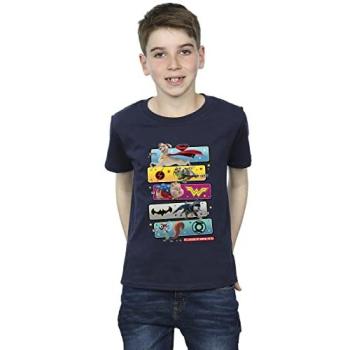 Blue DC Comics Children's Tee for Boys, 3-4 Years