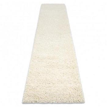 RugsX Tapis – Le Tapis de Couloir SOFFI Shaggy 5 cm Crème (Cuisine, Antichambre, Couloir beige 60×250 cm)