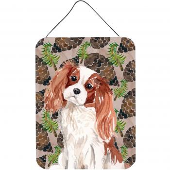 Caroline's Treasures Decorative Metal Print with Blenheim Cavalier Spaniel