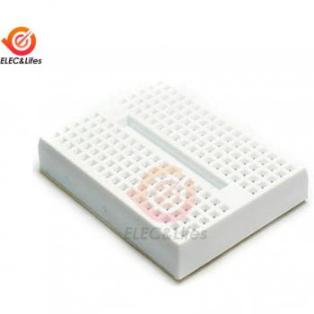 2Pcs Mini Breadboard 170 Points Solderless Prototype