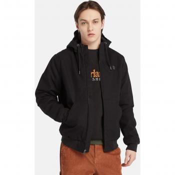 Cazadora de Hombre Timberland con Capucha y Diseño Bomber