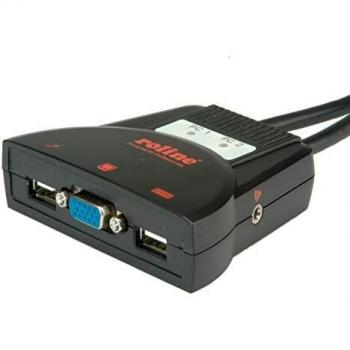 ROLINE Commutateur USB 2 PCs Audio