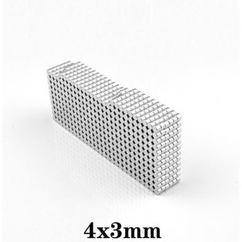 4x3 mm Strong Neodymium Magnets