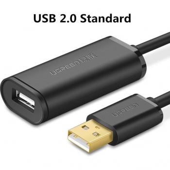 Extensión de Cable USB 2.0 UGreen US121: Optimización de Datos y LAN