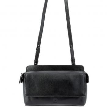 Borsa Nera Dudu Pelle Tracolla Semplice