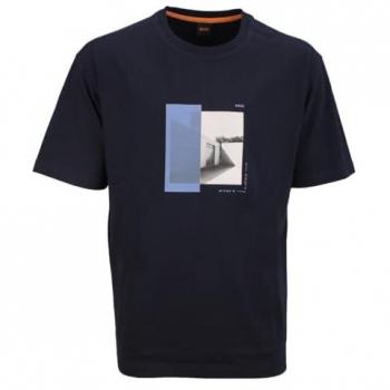 Boss Blu Dark Te Barragan Felpa 2XL